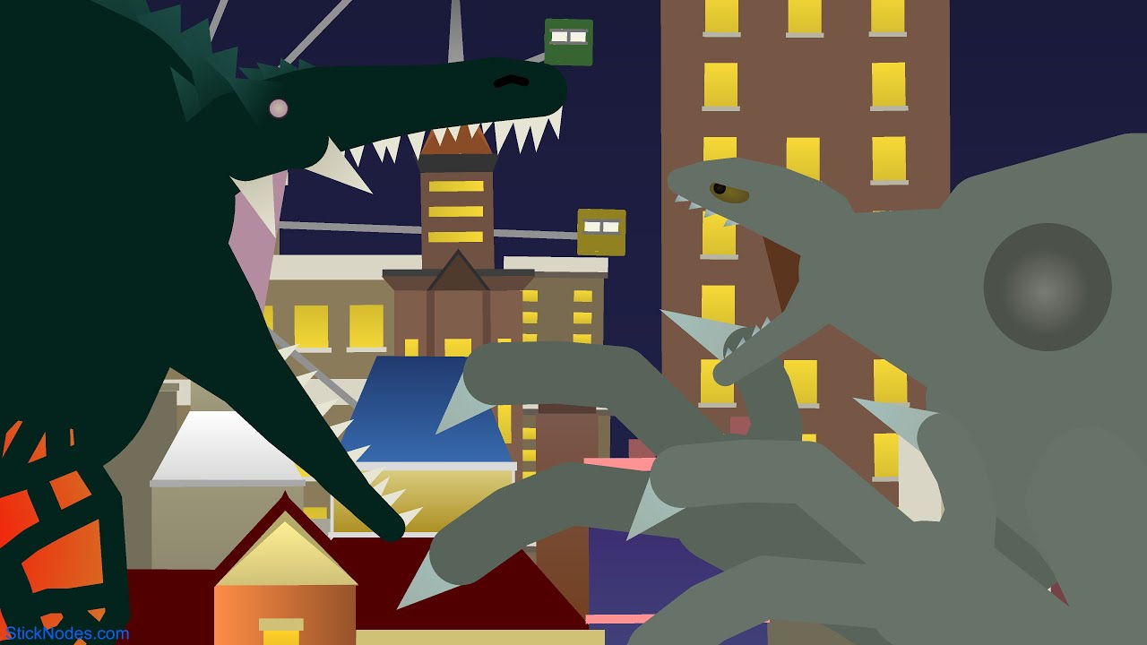 Biollante vs Orga - part 2/3