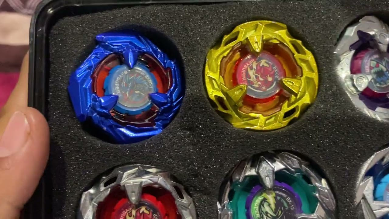 Unboxsing SuperX y beybatallas de BeybladeX Storage Box novedades para la colección