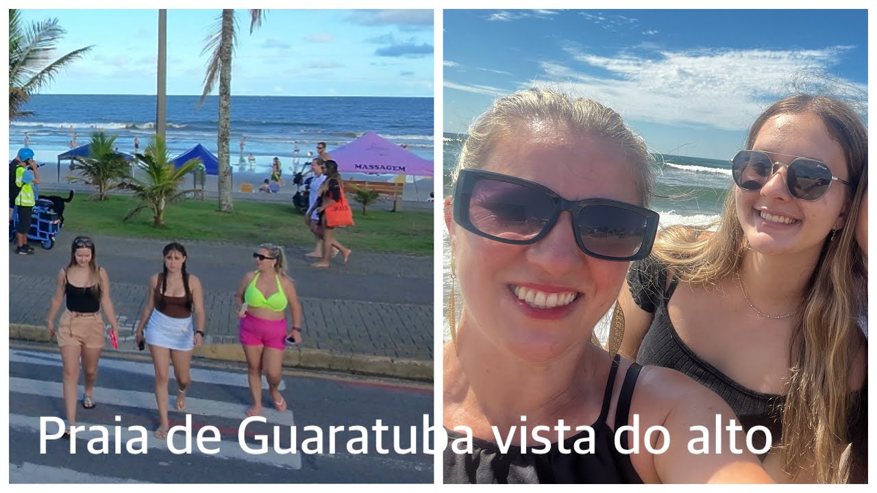 COMO ESTAVA A PRAIA DE GUARATUBA  PARA O CARNAVAL? 