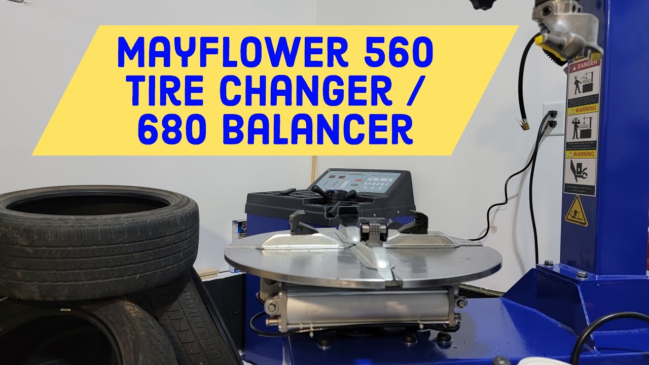 Mayflower 560 Tire Changer and 680 Tire Balancer Unboxing