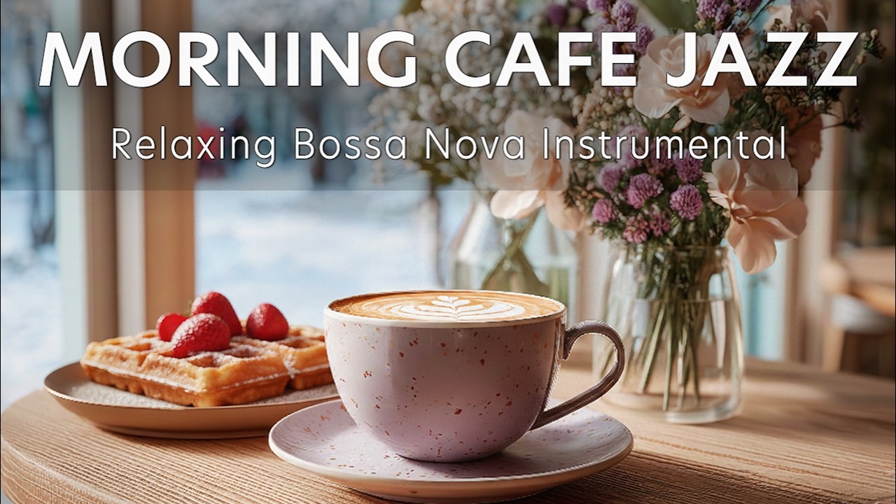 Morning Cafe Jazz ☕ Elegant Bossa Nova & Piano Instrumental Music for Work, Study