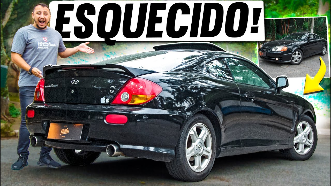 UM LUXUOSO CARRO que o BRASILEIRO NÃO TEVE OPORTUNIDADE😨 Hyundai Tiburon V6