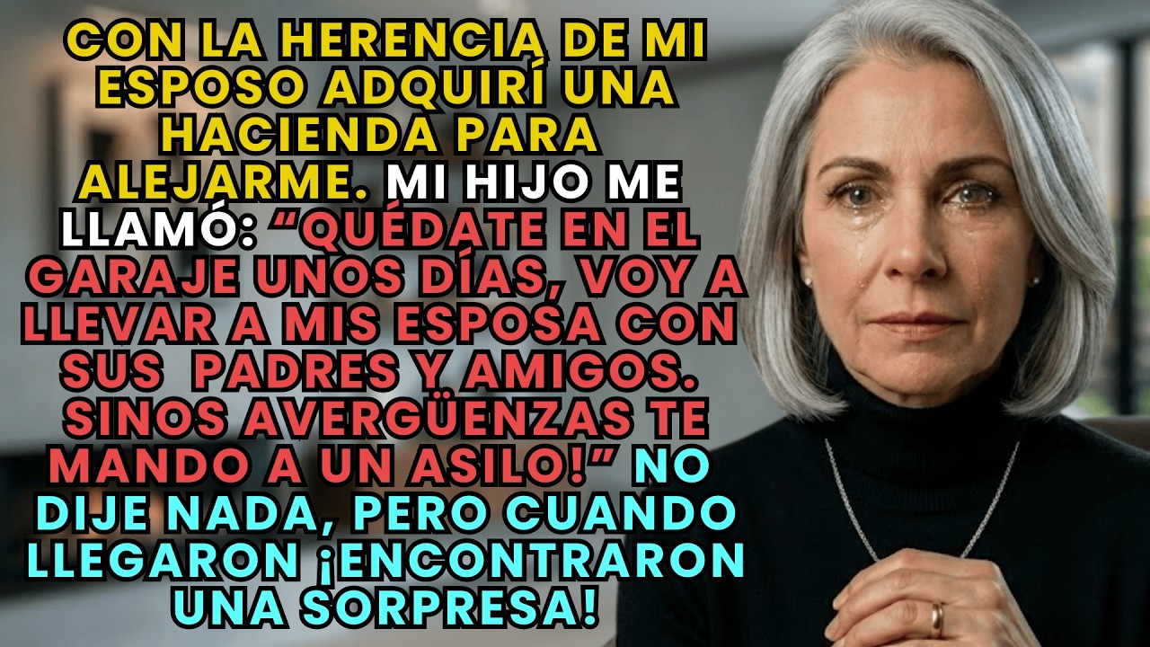 Después de la muerte de mi esposo, mi hijo me sorprendió… pero al final, el sorprendido fue él.