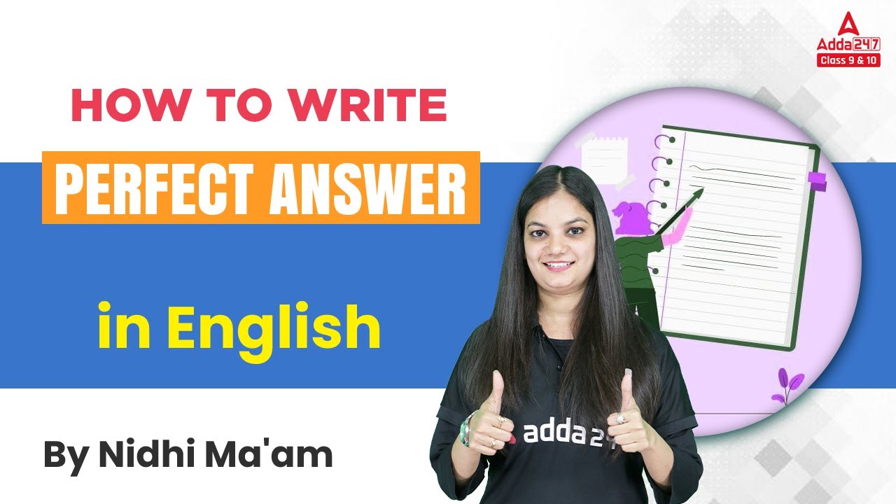 How to write perfect answers in English | CBSE Board exam | Tips & Tricks | By Nidhi Ma'am