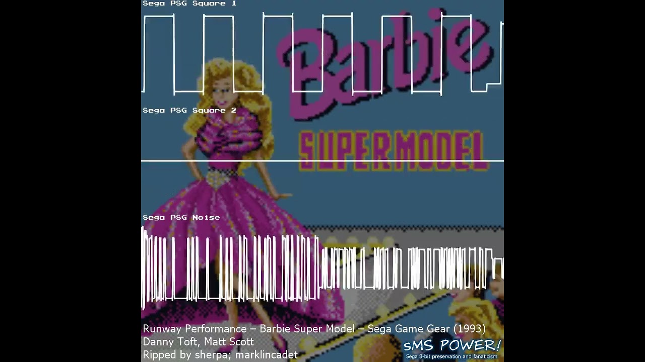 Barbie Super Model - Sega Game Gear - Danny Toft; Matt Scott
