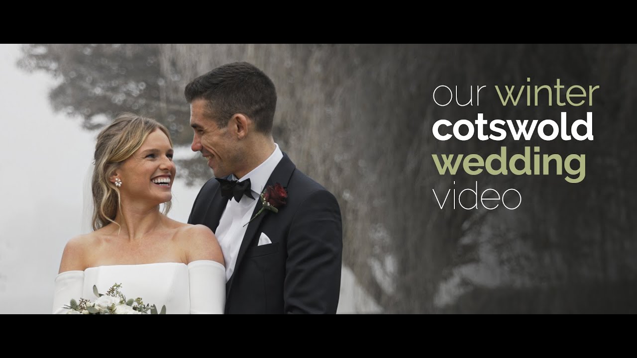 Our Winter Cotswold Wedding Video at Caswell House | Becky and Ben | December 2023
