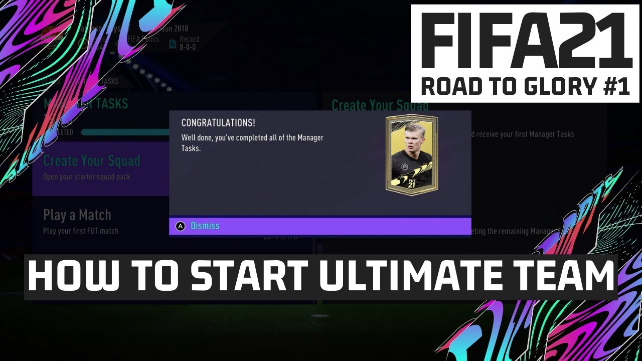 HOW TO START ULTIMATE TEAM- FIFA 21 RTG #1 [Nintendo Switch]