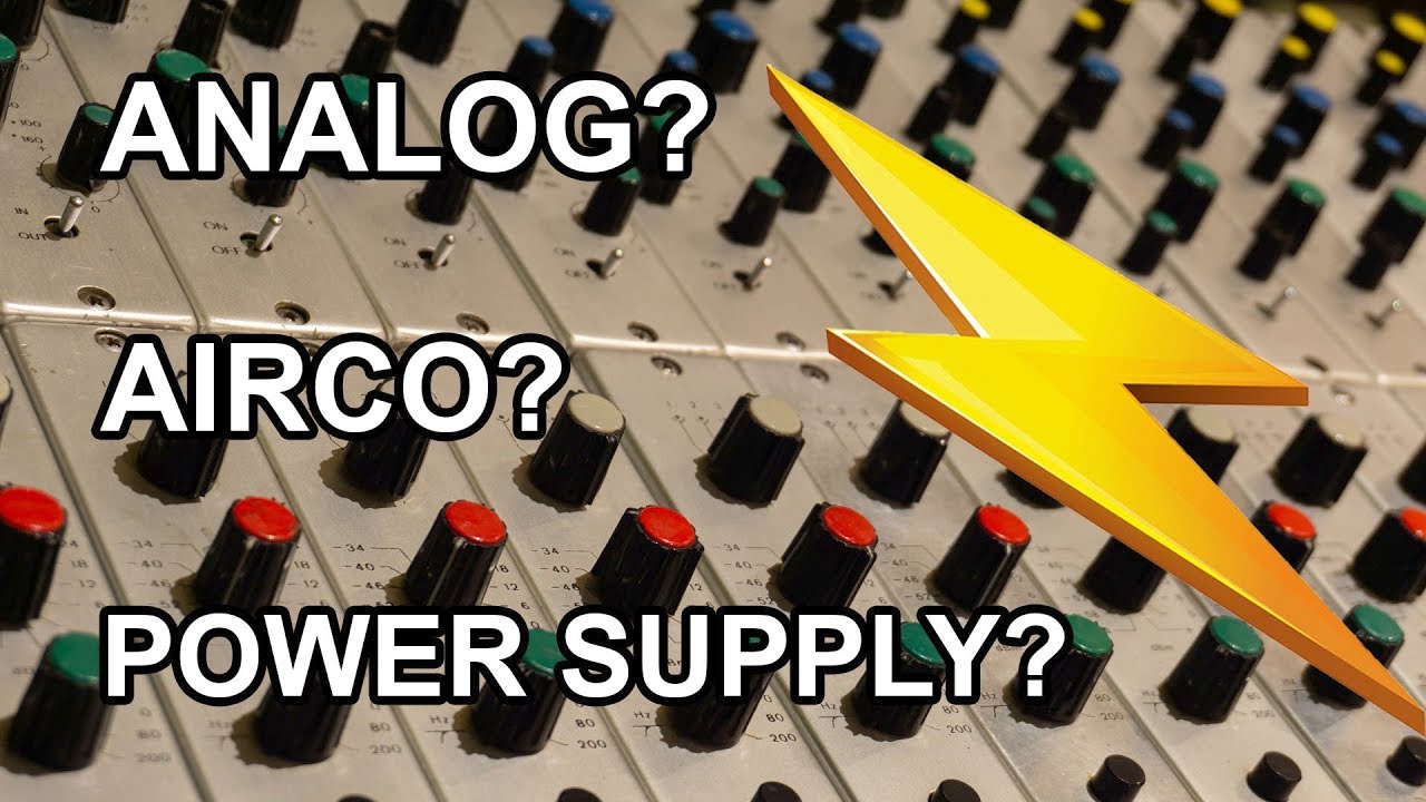 How much POWER does an ANALOG MUSIC STUDIO consume?