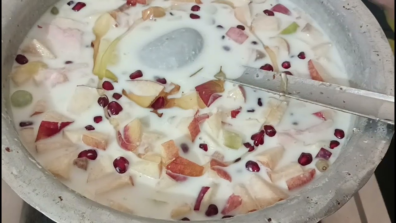 Upvasache fruit custard (shaurya's cloud kitchen) 
