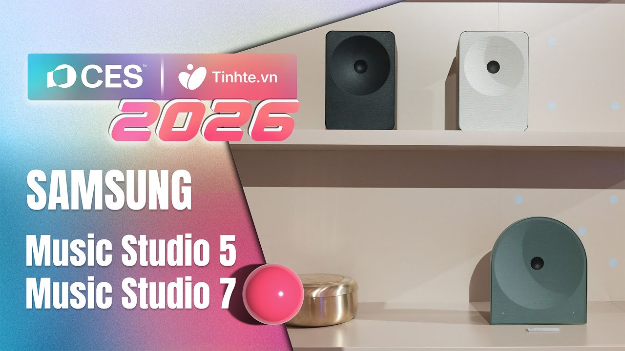 CES26 | Loa wifi Samsung Music Studio 5: t&iacute;ch hợp AI