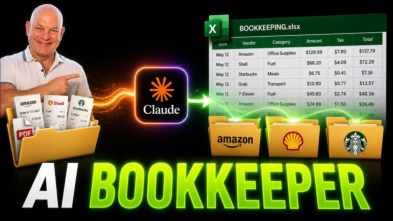Claude Just Automated My Receipt Processing (No VBA)