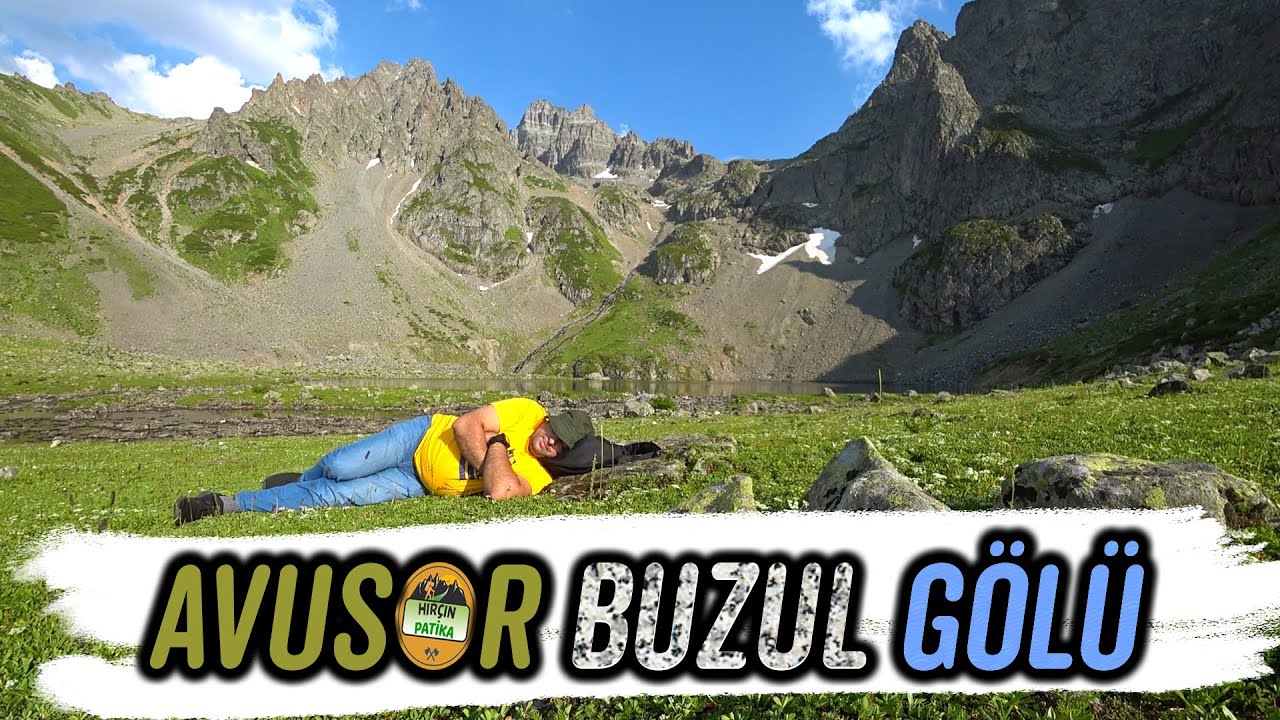 Zirvedeki Tabiat Güzelliği Avusor Buzul Gölü - Avusor Yaylası - RİZE
