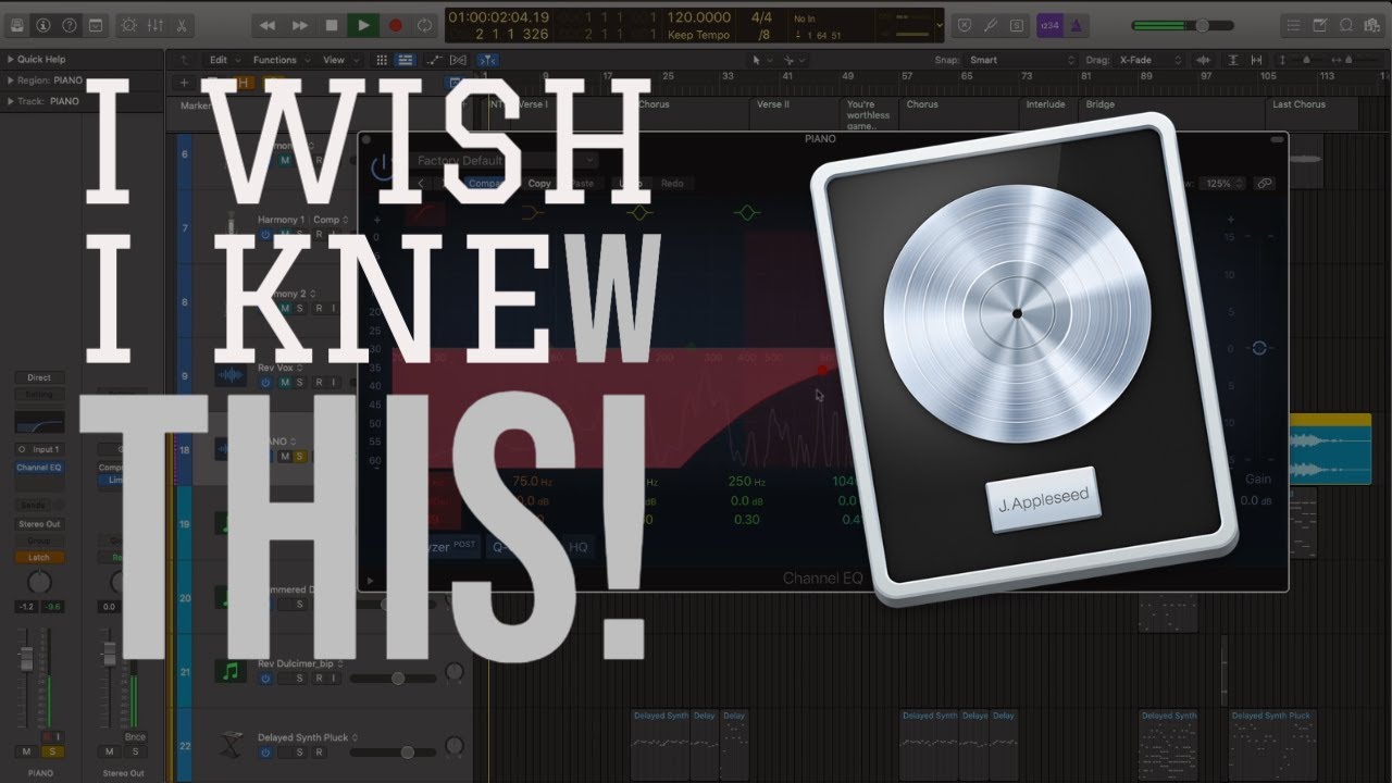 17 СОВЕТОВ Logic Pro X Хотел бы я знать, когда начинал!