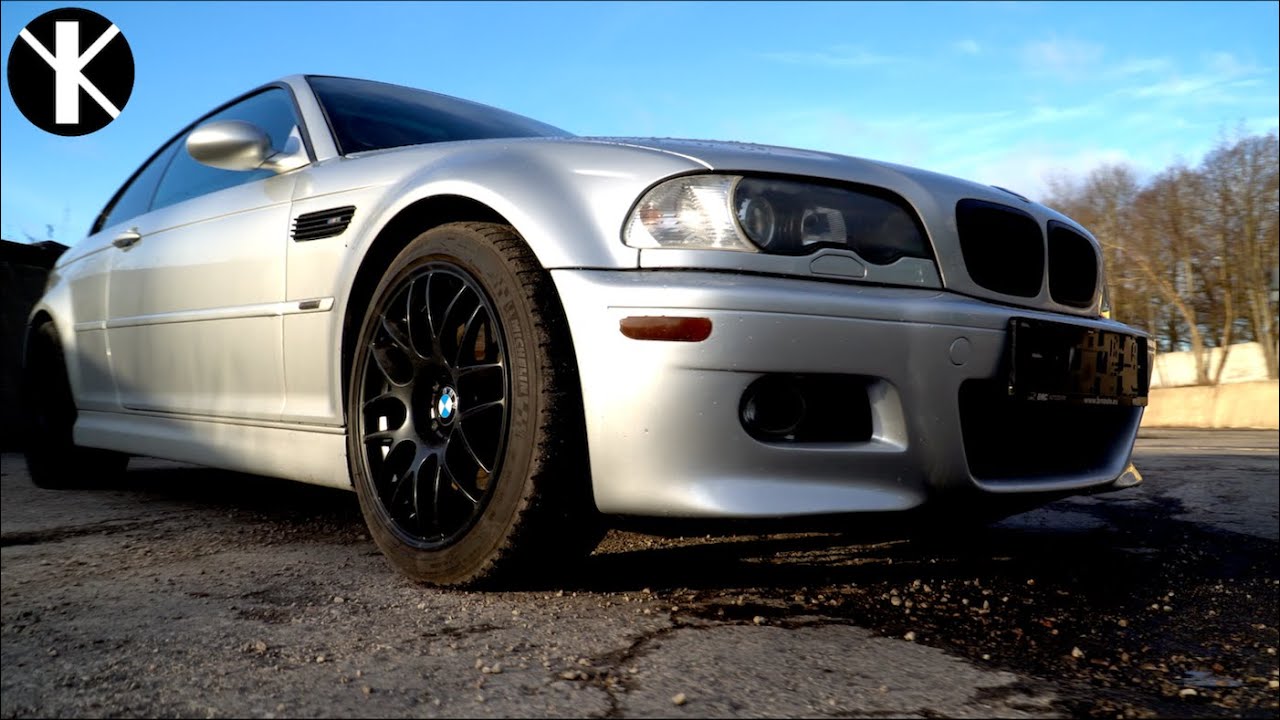 Восстановили BMW M3 E46 из США. Первый выезд.