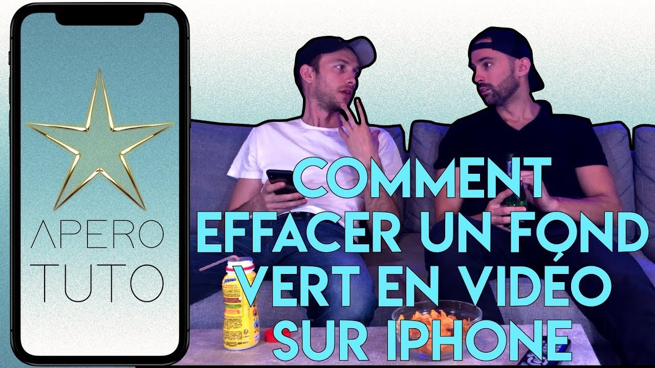 Comment FAIRE du FOND VERT en VIDÉO  sur iPhone - TUTO