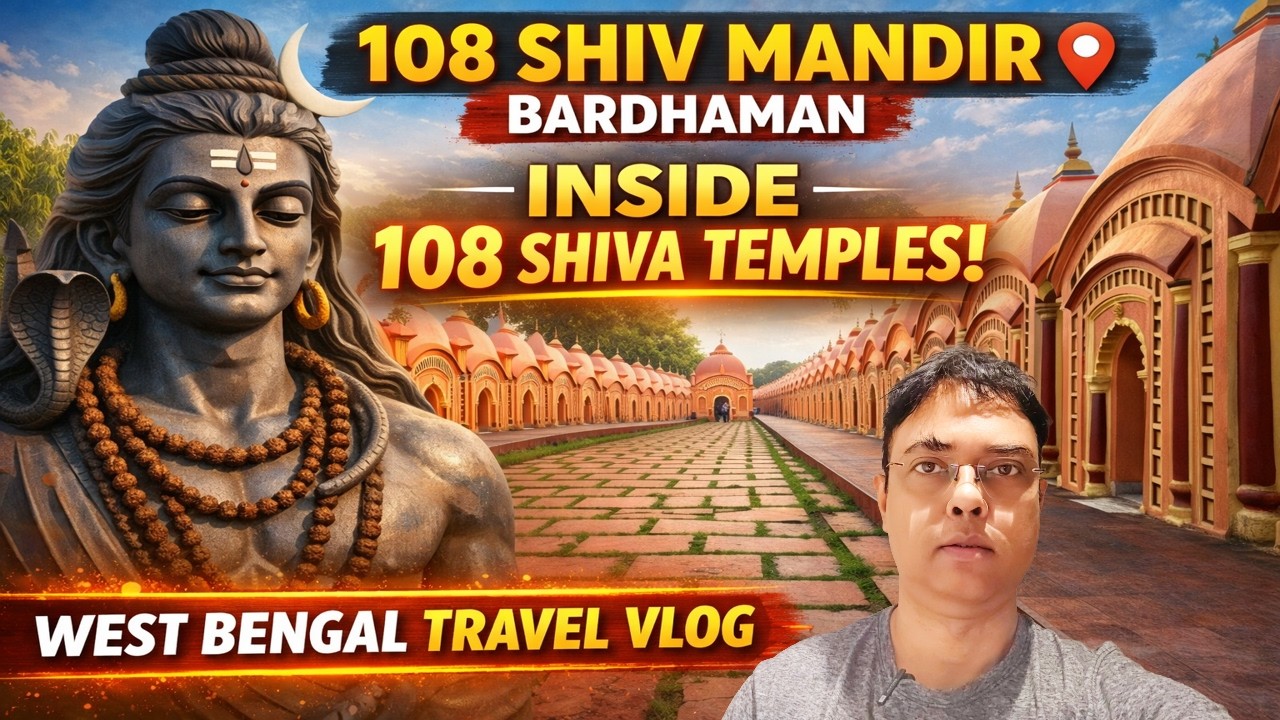 108 Shiv Mandir Bardhaman 🙏 | Inside the Famous 108 Shiva Temple Complex | 108 Shiv Mandir Tour