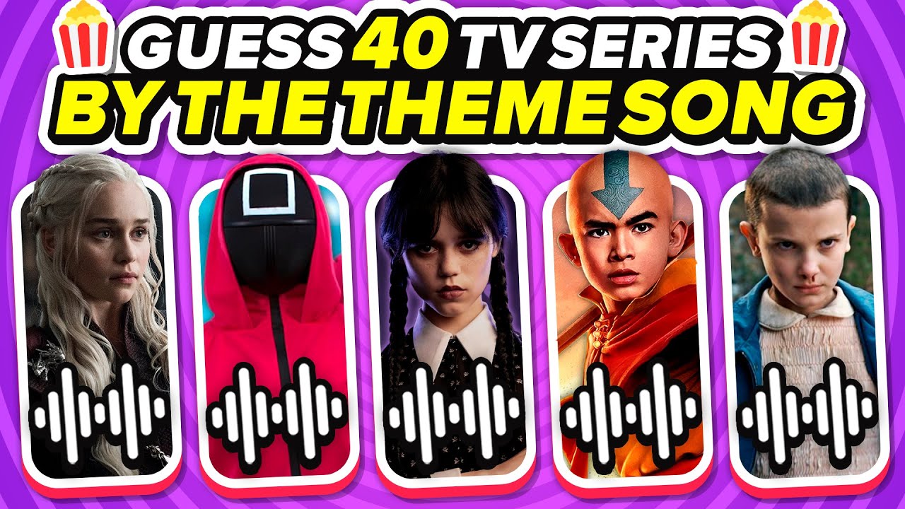 Guess the TV SERIES by the THEME SONG 🎵🍿 Most Popular Series in the World
