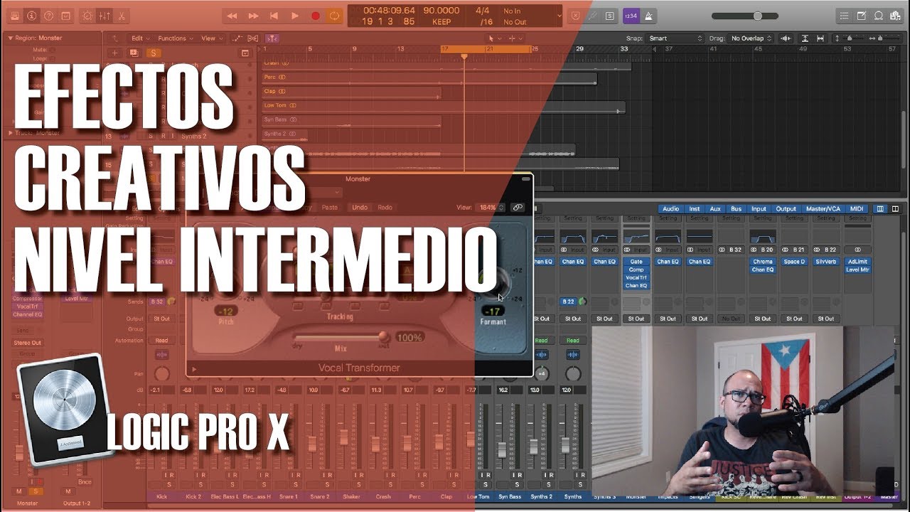 Mezcla y Masterizacion 8 - Efectos Creativos (Logic Pro)