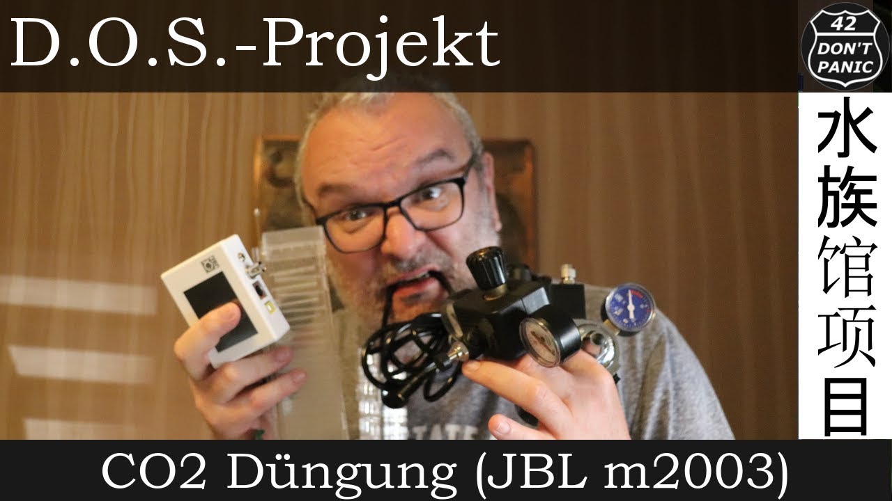 CO2 Düngung (JBL ProFlora m2003) | D.O.S.-Projekt 2