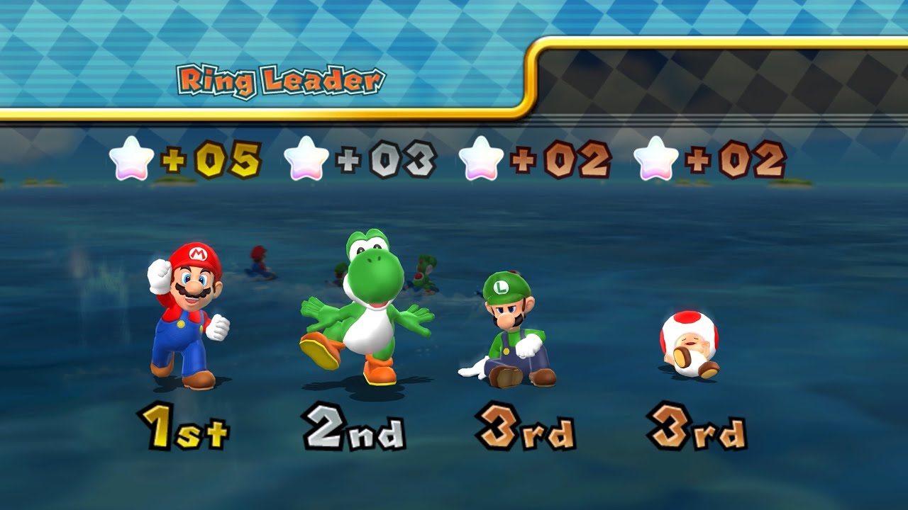 Mario Party 9 - Mario Vs. Luigi Vs. Yoshi Vs. Toad | Boo's Horror Castle