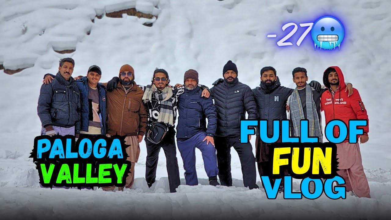 Paloga Valley Adventure ❄️ | Snowfall, Rope Cycling & Jeep Ride | -20°C Experience