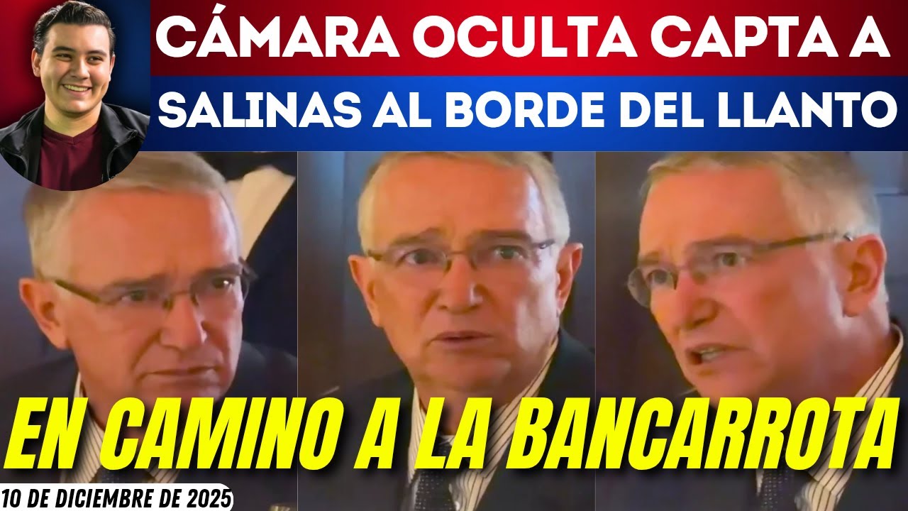 #SinM&aacute;scaras | FILTRAN V&Iacute;DEO DE SALINAS PLIEGO: CENA NAVIDE&Ntilde;A DE TV AZTECA ACABA EN L&Aacute;GRIMAS
