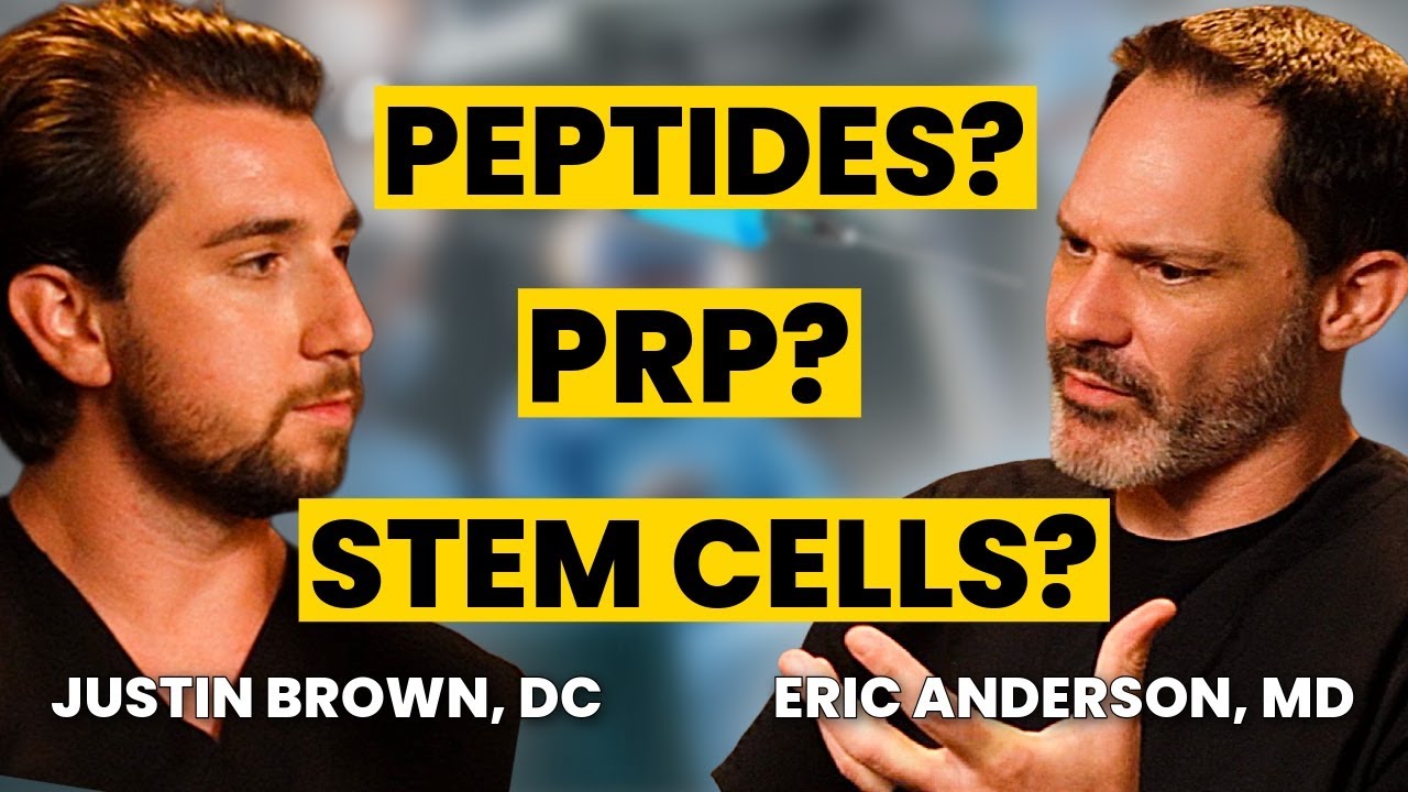 PRP? Stem Cells? Peptides? What works?