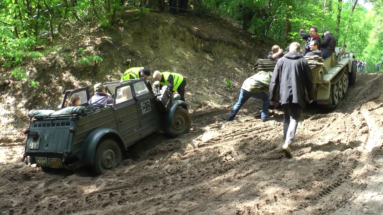 Kubelwagen stuck at Militracks 2017