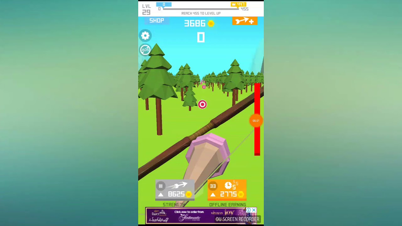 How to cheat in flying arrow game