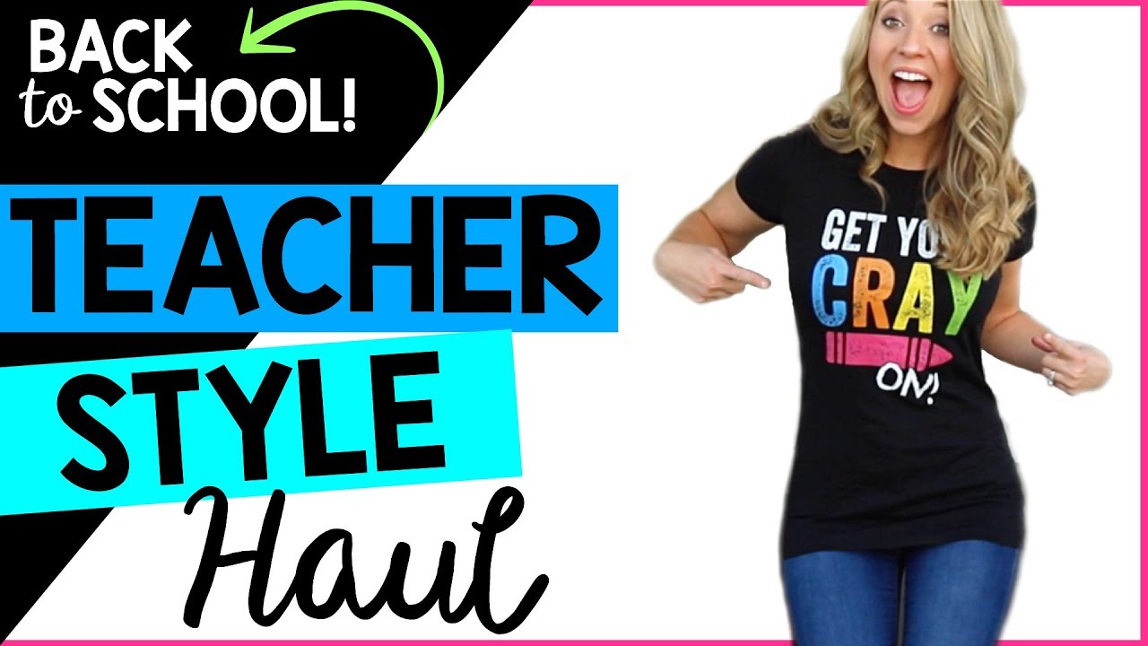 BACK TO SCHOOL TEACHER FASHION HAUL | COLLAB | A Classroom Diva