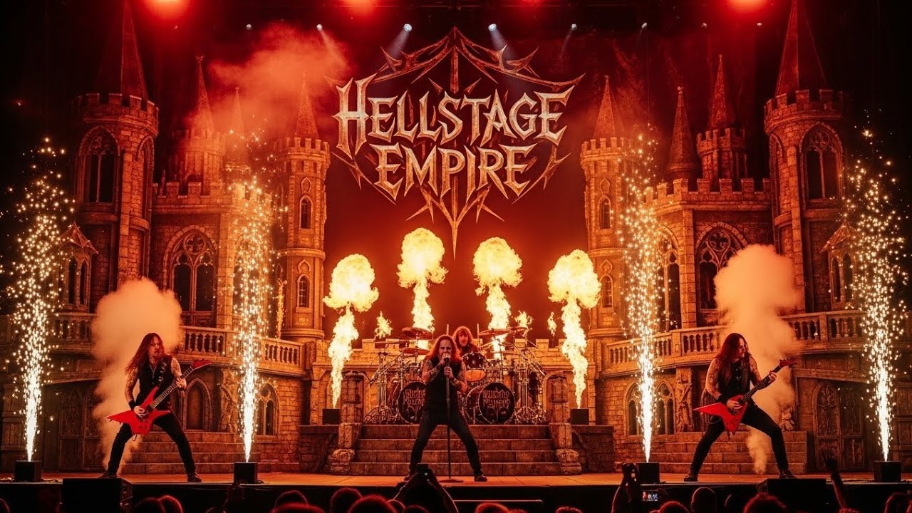 Hellstage Empire 🔥 Heavy Metal Eruption on a Massive Stage