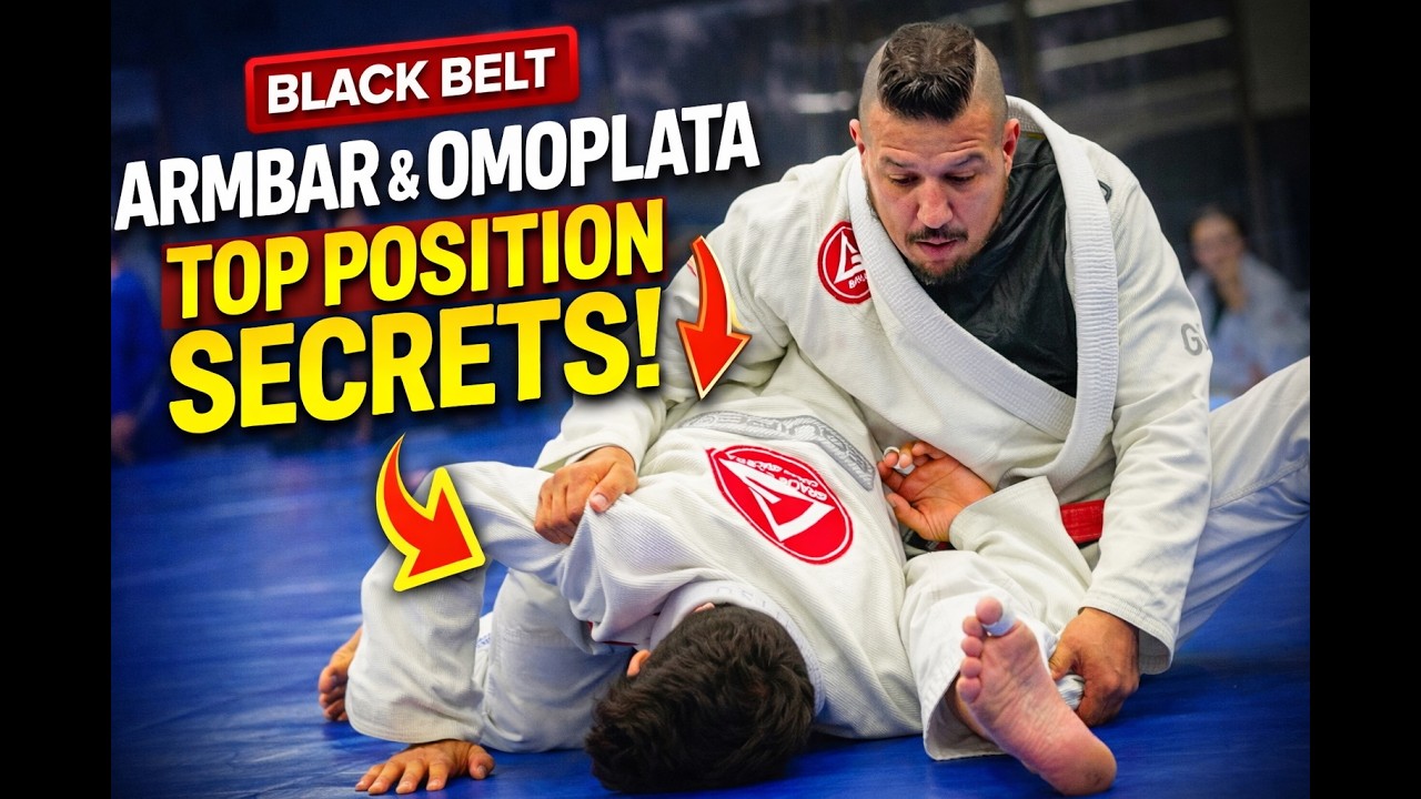 Black Belt Professor Sardinha Reveals Armbar Secrets & Omoplata Details You’re Missing