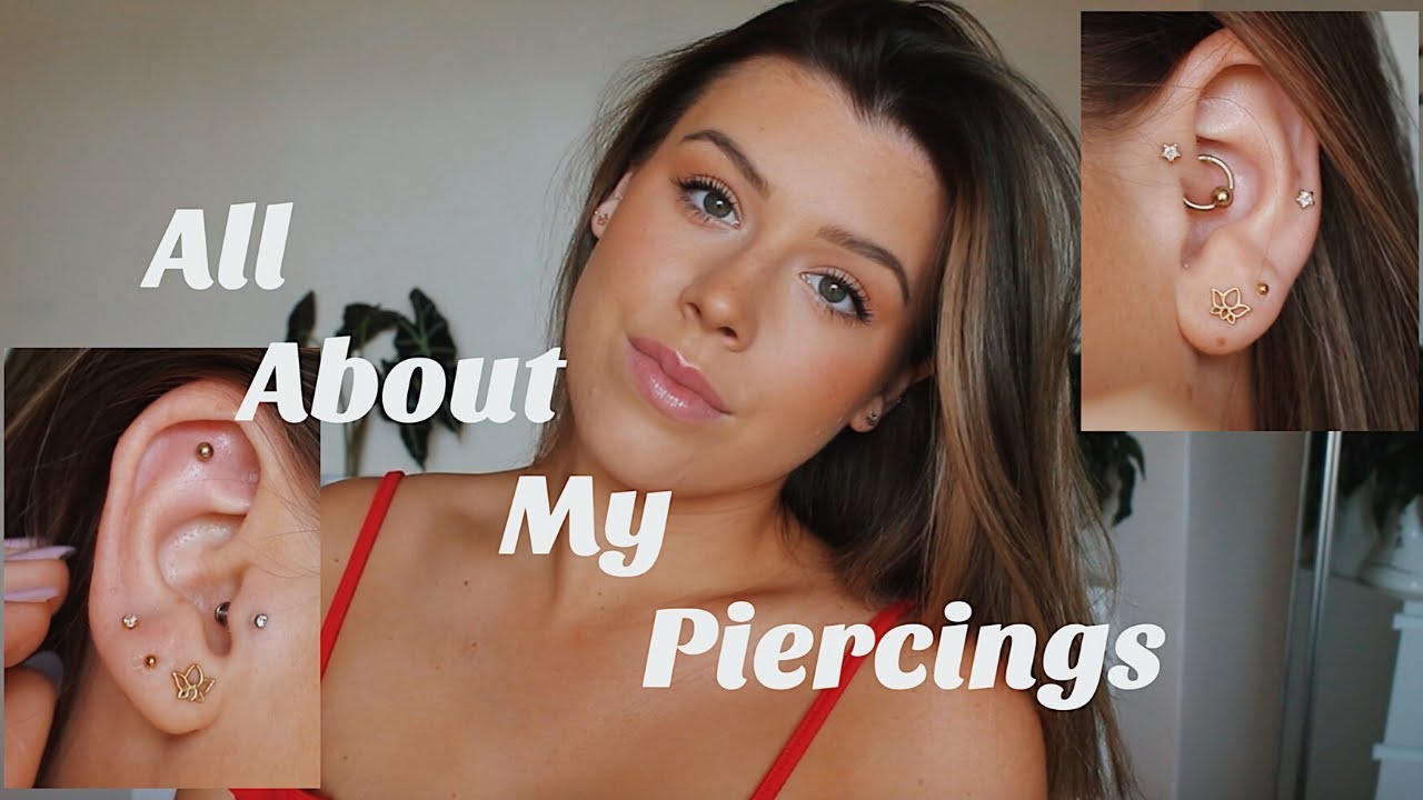 ALL ABOUT MY PIERCINGS! My experiences with different piercing | How painful? how did they heal?