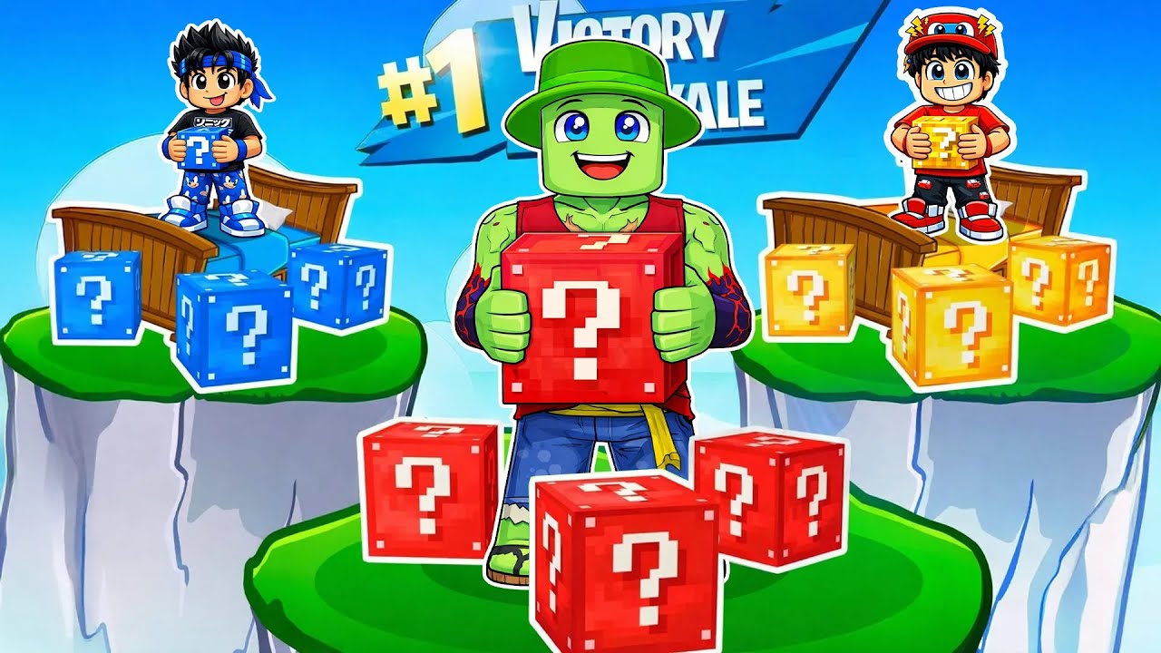 Bedwars spécial Lucky Block sur Fortnite!