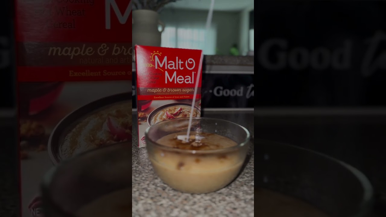 Malt O&rsquo; Meal #breakfast