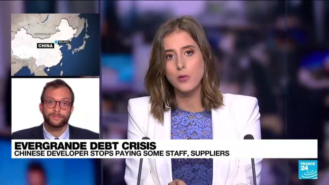 Evergrande debt crisis: Chinese developer stops paying some staff, suppliers • FRANCE 24 English