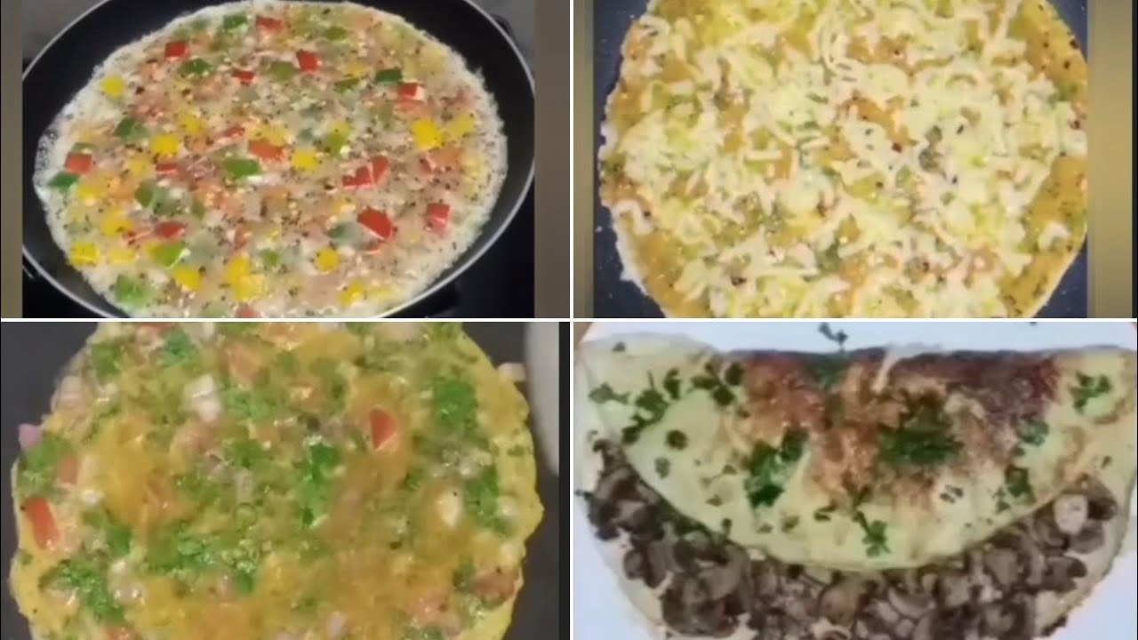 4 Types of Egg Omelette Recipes