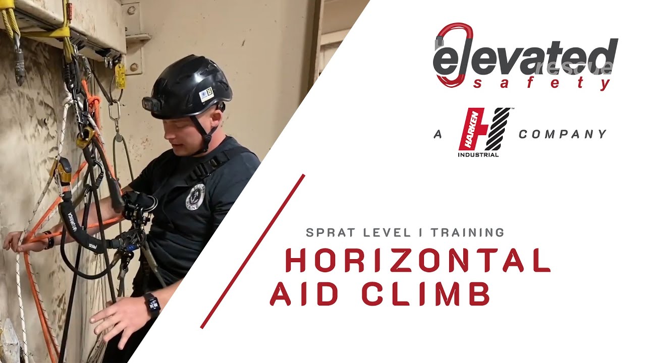 Horizontal Aid Climb - SPRAT Level 1 Training