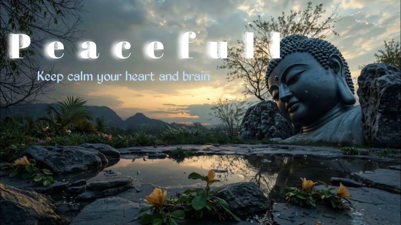 Need rest to your heart and brain. Keep calm 🌿🎧#music #calm #peacefullsong #peaceful 