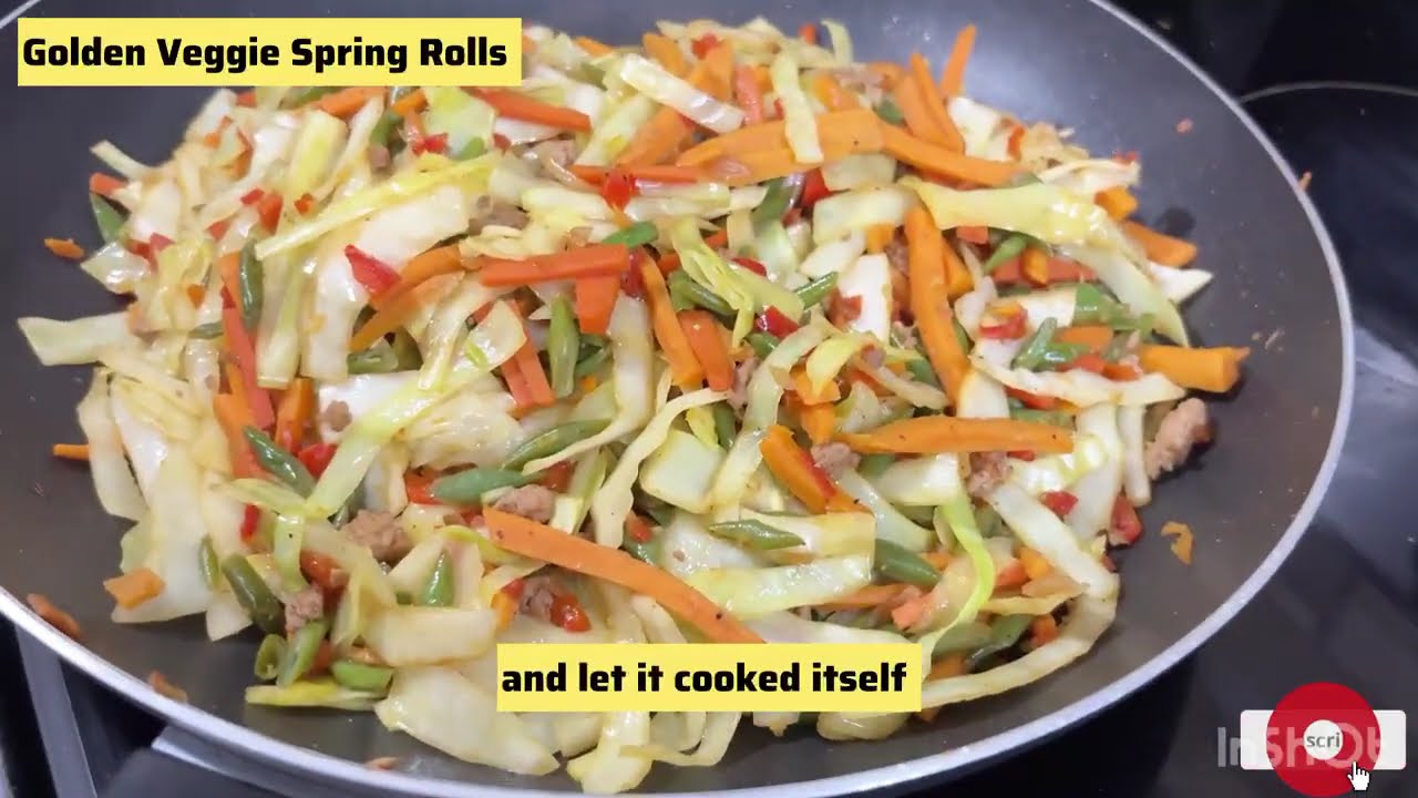 Crispy Veggie Spring Rolls