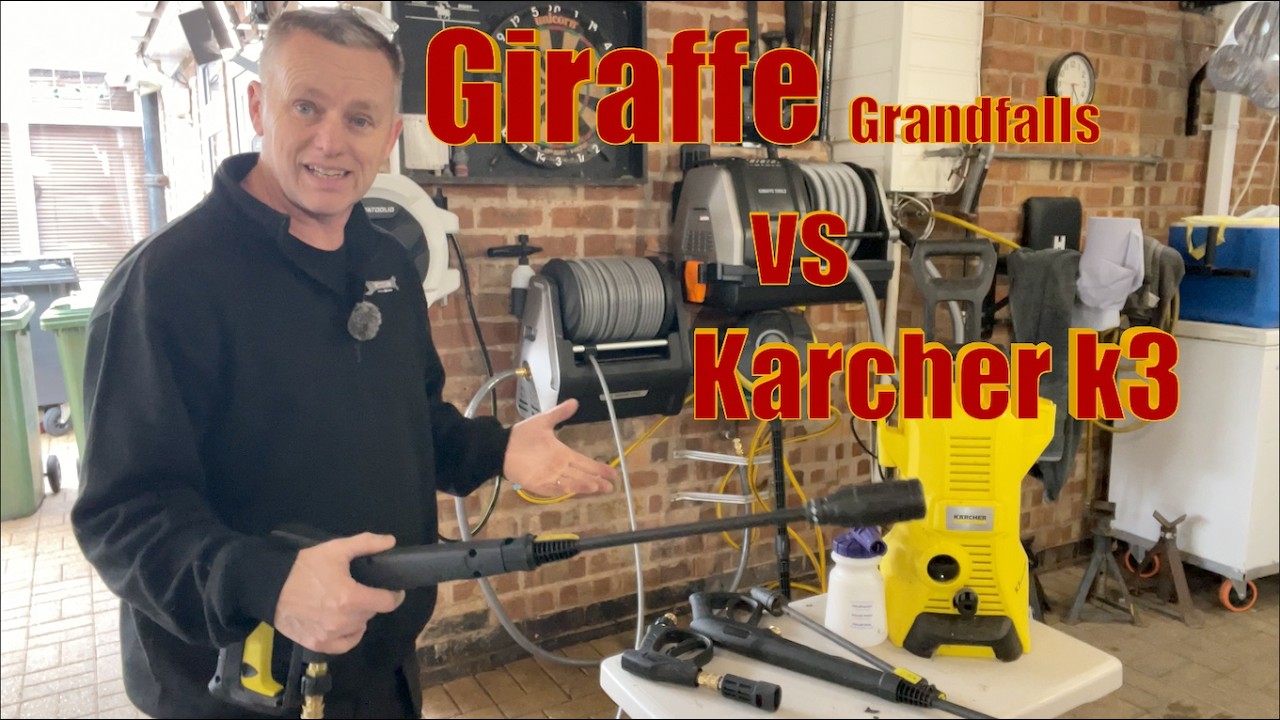 Karcher vs Giraffe Grandfalls – Which Pressure Washer Is Better?