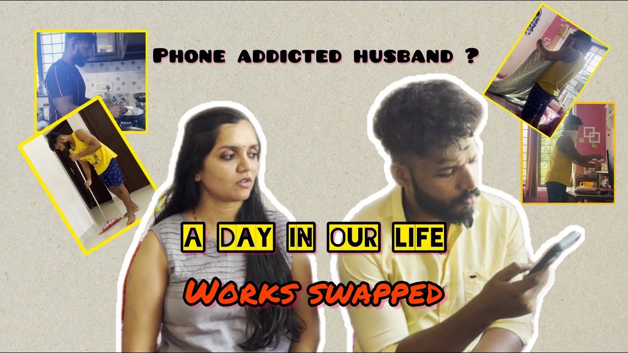 Swapped activities in a day | couple challenge | colorbaked.