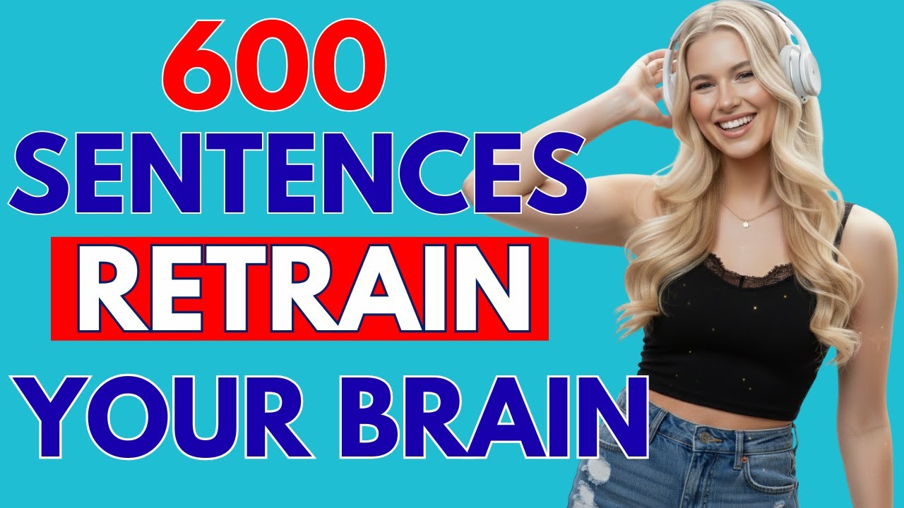 600 Core English Sentences That Retrain Your Brain to Think in English