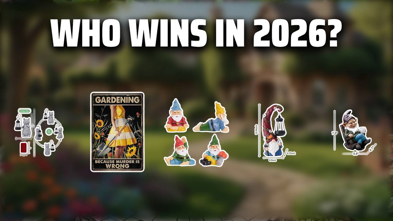 The Top 5 Best Garden Gnomes in 2026 - Must Watch Before Buying!