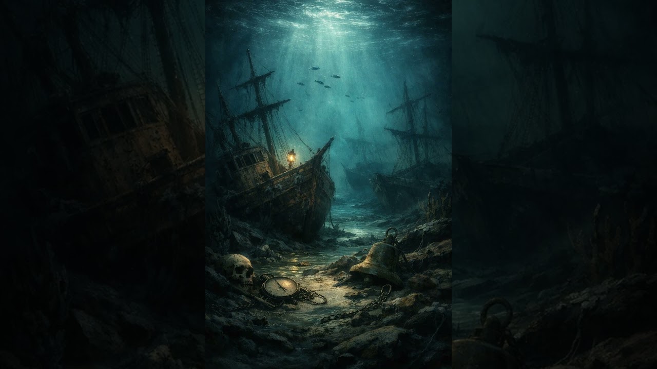 Sleeping on the bottem of the Sea ⚓🌊   Irish Sea Shanty & Melancholic Blues ‐ Gemaakt met Clipchamp