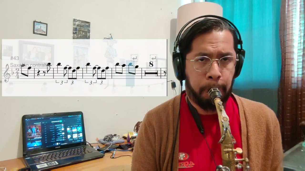 Lo Tienes Todo - Julión Álvarez Sax Cover más partitura.