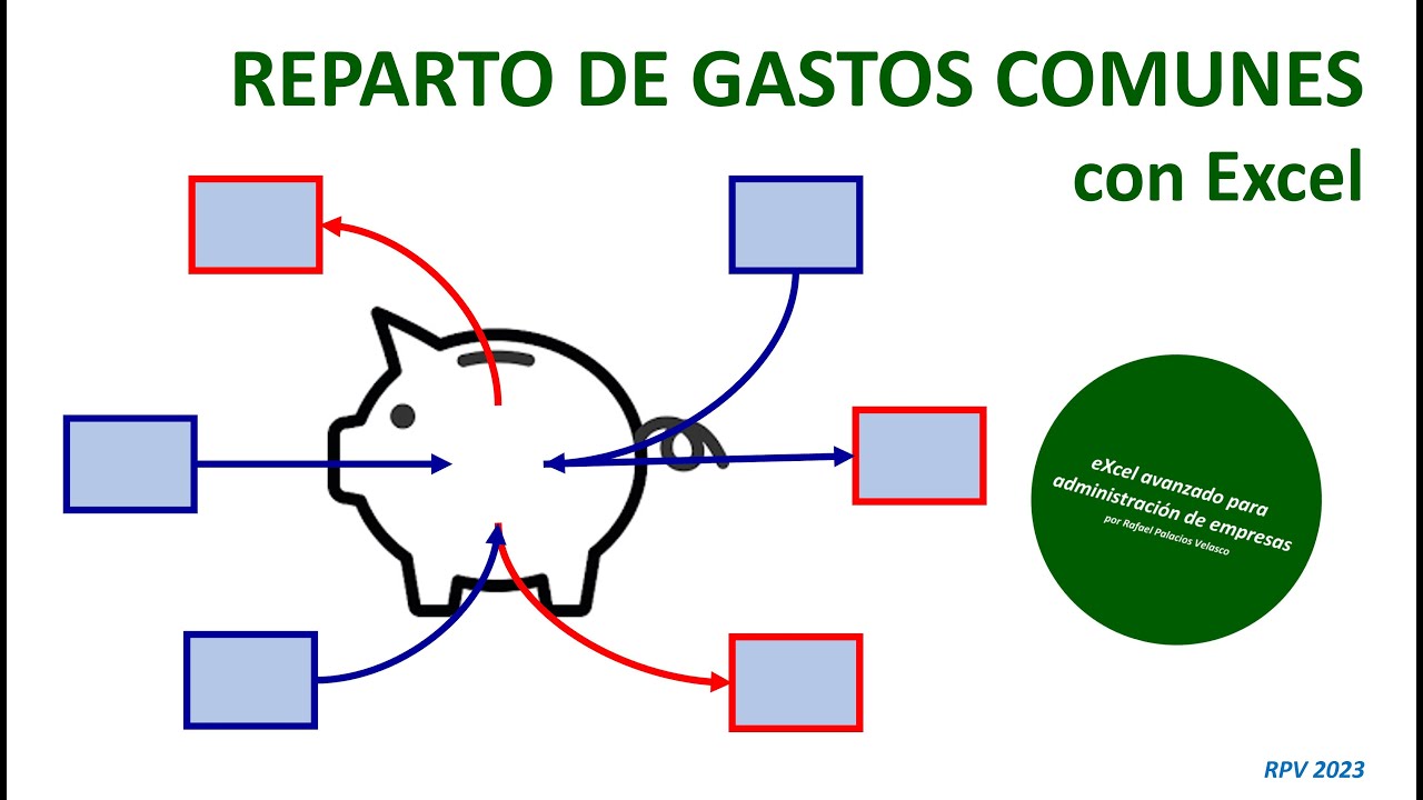Reparto de gastos comunes en Excel