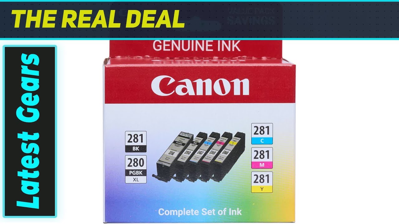 Canon PGI-280XL/CLI-281: The Ultimate Ink for Your PIXMA!