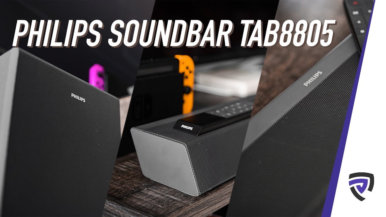 Philips Soundbar TAB8805 — распаковка и первые впечатления