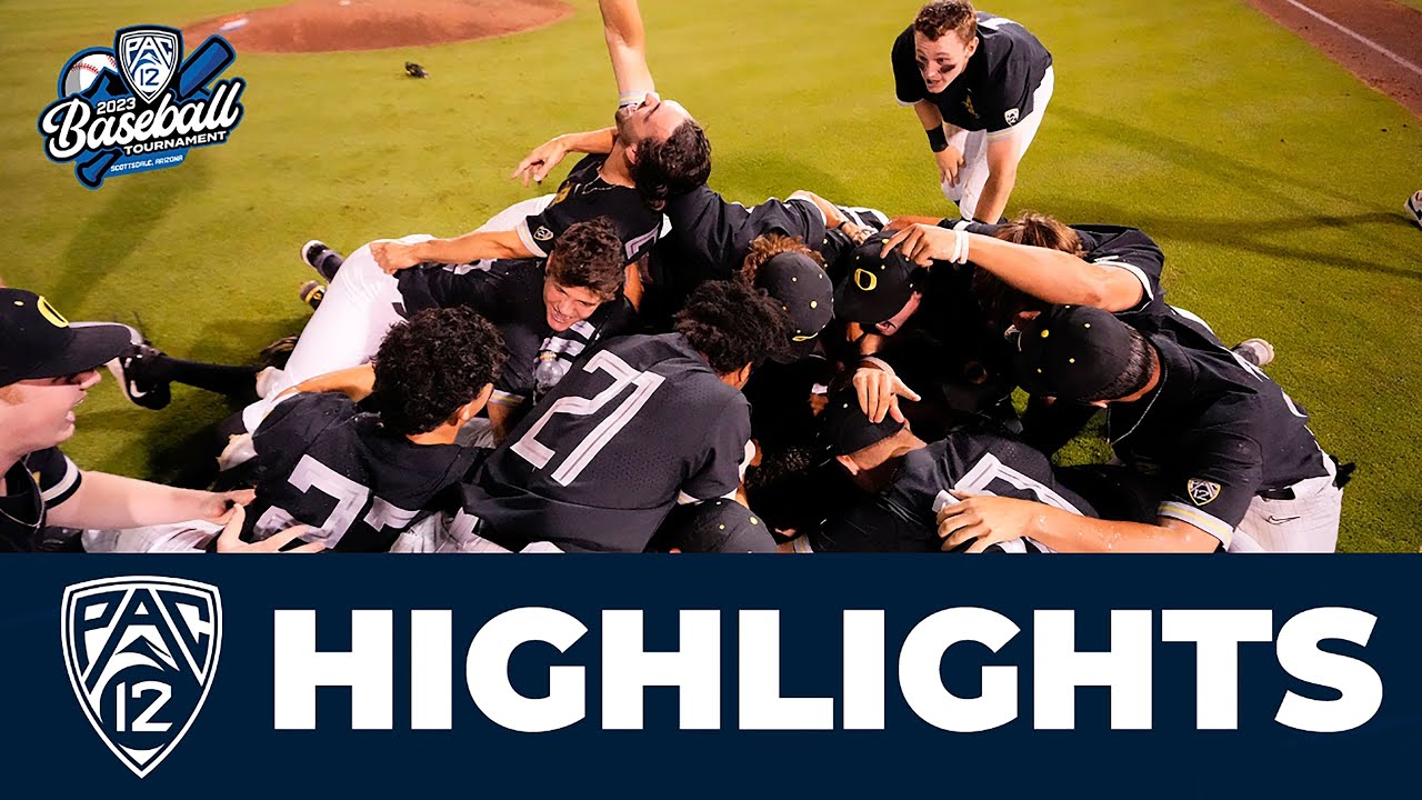 Arizona vs. Oregon | 2023 Pac-12 Baseball Championship Game Highlights